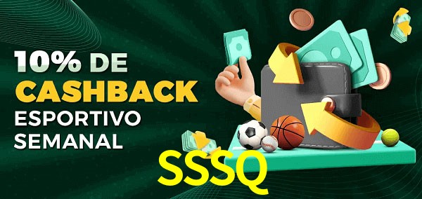 10% de bônus de cashback na SSSQ