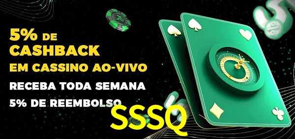 Promoções do cassino ao Vivo SSSQ